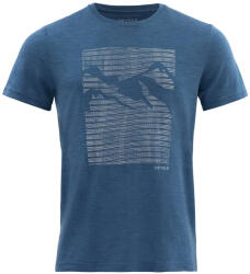  DEVOLD Havtaka Merino 150 Tee Man blue melange S (7028567619247)