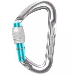  EDELRID Pure Screw III silver karabiner (4028545153766)