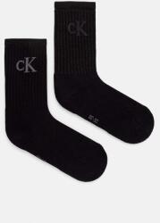 Calvin Klein Jeans zokni 2 pár fekete, női, 701229467 - fekete 39/42