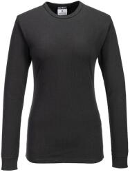 Portwest Női hosszú ujjú thermál póló (B126BKRXXL)