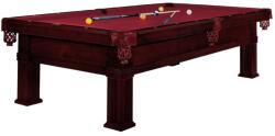 Dynamic Biliárdasztal Dynamic Bern, mahagóni, Pool, 8 ft. Club Cloth burgundy (55.056.08.0.4)