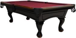 Dynamic Biliárdasztal, Pool, Dover, 8 ft. , Fekete Club Cloth burgundy (55.137.08.1.1)