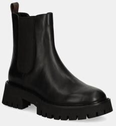 MICHAEL Michael Kors bőr bokacsizma Asher barna, női, platformos, 40F4ASFE6L. 292 - barna Női 39