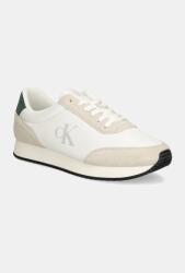 Calvin Klein Jeans sportcipő RETRO RUNNER ICONIC SNK fehér, YM0YM01119 - fehér Férfi 42