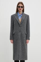 Calvin Klein gyapjúkabát szürke, átmeneti, K20K207710 - szürke 38