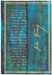 Paperblanks butikkönyv Verne, Twenty Thousand Leagues mini vonalas (9781439764947)