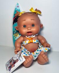 Nines D'Onil Kézműves spanyol baba- Pepotes Summer szörfdeszkával 26cm