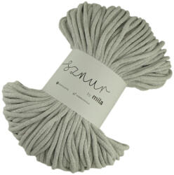  5 mm Sznur P02 - szürke melange (8162)