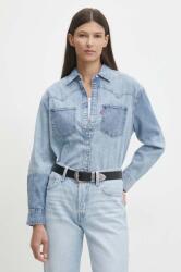 Levi's farmering női, galléros, regular - kék XS - answear - 27 990 Ft