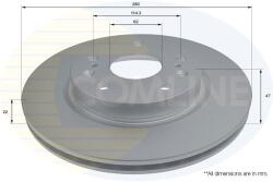 COMLINE Disc frana COMLINE ADC0939V