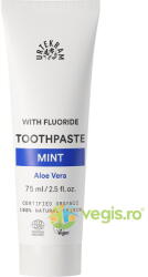 Urtekram Pasta de Dinti cu Menta, Aloe Vera si Fluor Bio 75ml
