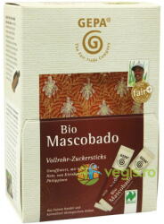 GEPA The Fair Trade Company Zahar Integral din Trestie Mascobado Ecologic/Bio 50x3g
