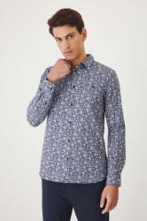 MEDICINE ing férfi, galléros, sötétkék, slim - sötétkék L - answear - 6 690 Ft
