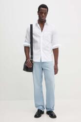 Calvin Klein pamut ing férfi, galléros, zöld, regular, J30J326182 - zöld S