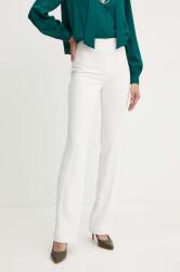 Marciano by Guess nadrág LILY női, bézs, magas derekú egyenes, 4YGB17 8177Z - bézs 36