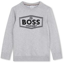 HUGO BOSS gyerek pamut pulóver szürke, J51182 - szürke 162