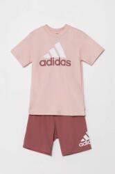 adidas gyerek pamut melegítő szett LK BL CO T SET rózsaszín, IX7326 - rózsaszín 104