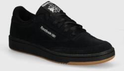 Reebok Classic velúr sportcipő Club C 85 fekete, 100074449 - fekete Férfi 44.5