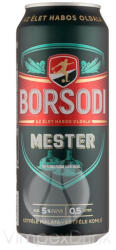Borsodi Mester 5% 0, 5l doboz /24/- DRS