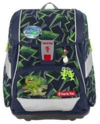 Hama Servietă/rucsac de școală 2V1 PLUS pentru elevii de clasa I - 6 piese Untamed T-Rex