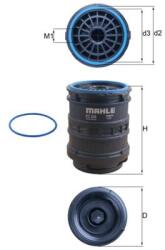 MAHLE filtru combustibil MAHLE CleanLine KC 634D (KC 634D)