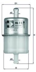 MAHLE filtru combustibil MAHLE KL 11 (KL 11) - automobilus