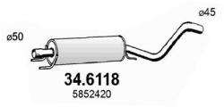 ASSO Toba esapamet intermediara ASSO 34.6118 - automobilus