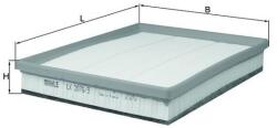 MAHLE Filtru aer MAHLE LX 2076/3 (LX 2076/3) - automobilus