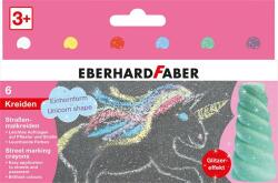 Eberhard Faber Unikornis aszfaltkréta csillámos 6 db (E526560)