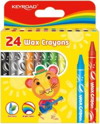 Keyroad Wax Crayon 24 db (KR971558/38555)