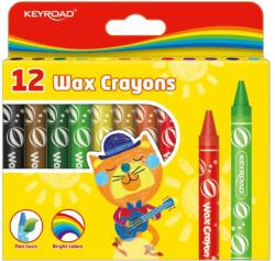 Keyroad Wax Crayon 12 db (KR971305)