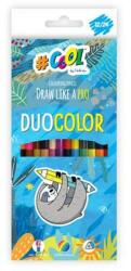 Victoria Cool Duocolor színes ceruza 12 db (TVC006)