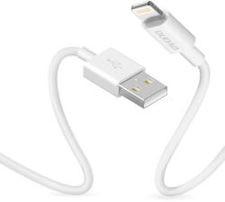 Dudao USB/Lightning adat és töltőkábel 3A 1m fehér