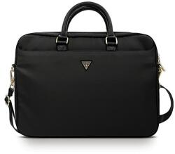 GUESS GUCB15NTMLBK 16'' Nylon Triangle laptop táska fekete