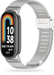 Tech-Protect Xiaomi Smart Band 8/8 NFC Tech-Protect Milaneseband Óraszíj ezüst