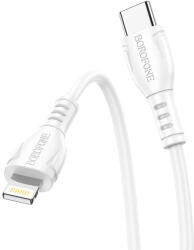 BOROFONE Type C - Lightning Kábel Borofone BX51 Triumph 2, 4A 1m fehér