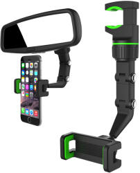  Állítható autós visszapillantó tükörre helyezhető telefontartó