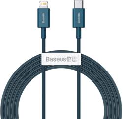 Baseus Superior USB Type-C - Lightning töltő és adatkábel PD 20W 2m kék (CATLYS-C03)