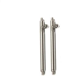 Tactical óracsap rozsdamentes acél 22mm 2db ezüst