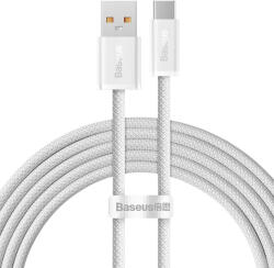 Baseus USB - USB Type C kábel 100W 5A 2m fehér (CALD000702)
