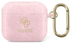 GUESS AirPods 3 Guess 4G Glitter csillogó tok rózsaszín