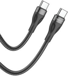 BOROFONE BX61 Source USB Type-C - USB Type-C kábel 60W 3A 1m fekete