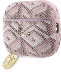 GUESS AirPods Pro 2 Guess PU G Cube Charm tok rózsaszín (GUAP2PGCE4CP)