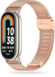 Tech-Protect Xiaomi Smart Band 8/8 NFC Tech-Protect Milaneseband Óraszíj rose gold