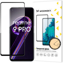 Wozinsky Realme 9 Pro Wozinsky Full Glue 9H Super Tough kijelzővédő üvegfólia fekete