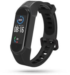 Tech-Protect Xiaomi Mi Smart Band 5/6/6 NFC/7 Tech-protect Armour Óraszíj Fekete