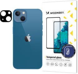 Wozinsky iPhone 13 Wozinsky Full Camera Glass 9H kameralencse védő üvegfólia fekete