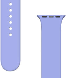 Apple Watch 4/5/6/7/8/SE (38/40/41mm) Silicone APS óraszíj lila