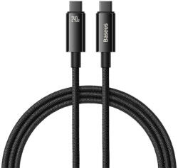 Baseus Tungsten Gold USB-C - USB-C kábel 240W 1m (fekete)