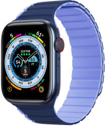 DUX DUCIS Apple Watch Ultra, SE, 9, 8, 7, 6, 5, 4, 3, 2, 1 (49, 45, 44, 42 mm) Dux Ducis Univerzális mágneses óraszíj (LD verzió) kék